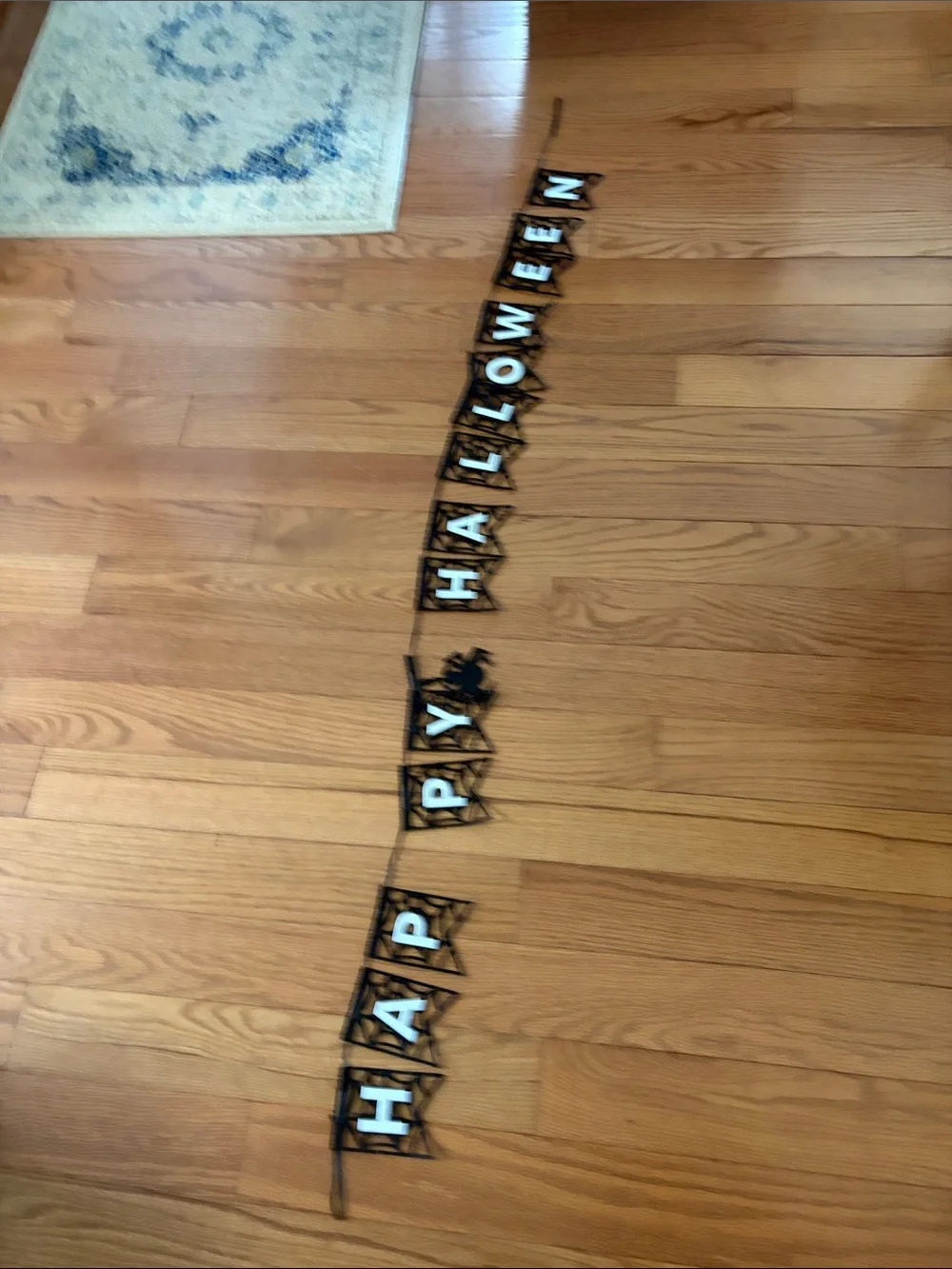 Happy Halloween garland
